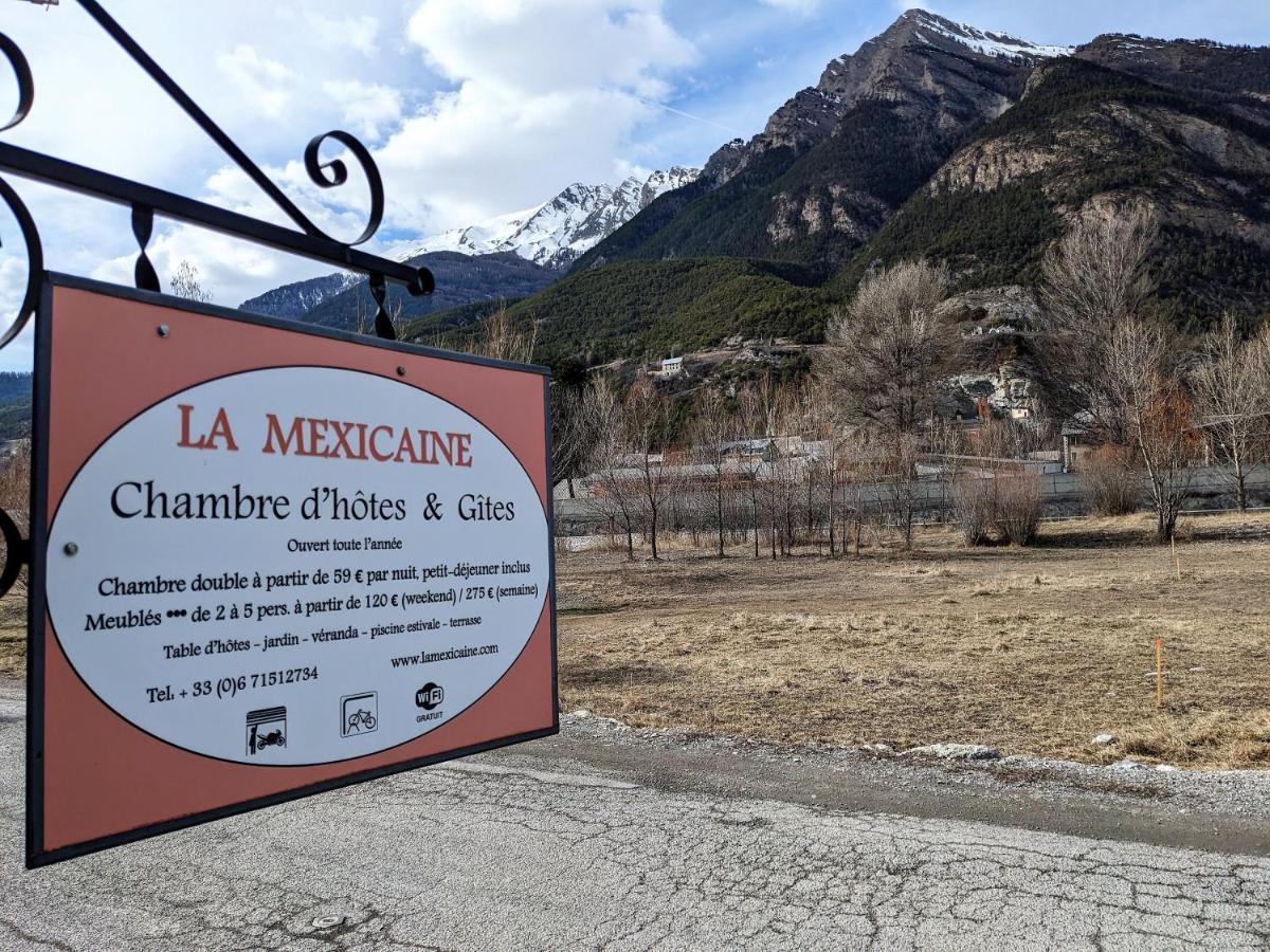 Gites La Mexicaine Jausiers Exterior foto